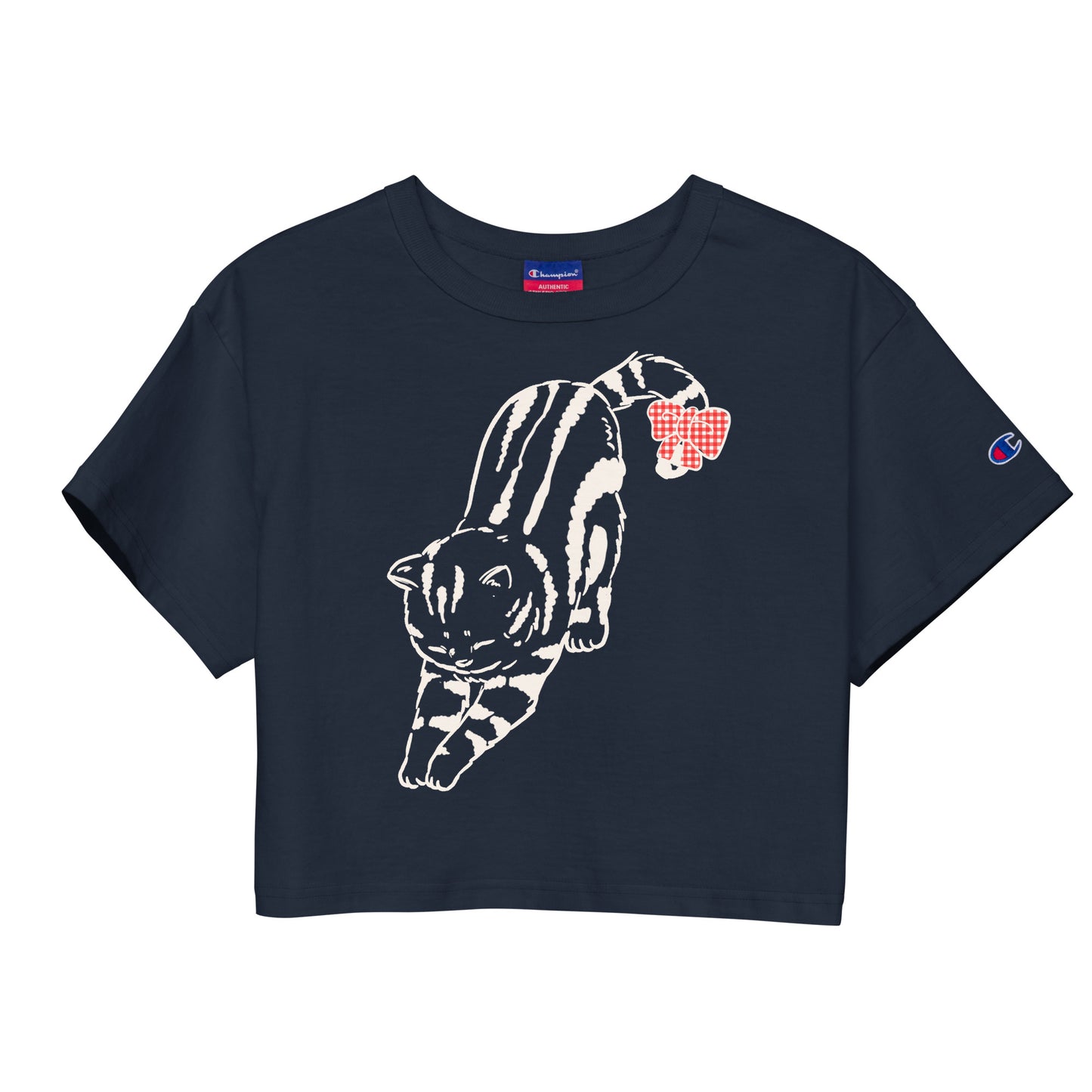 Kitty Champion Crop top - Navy