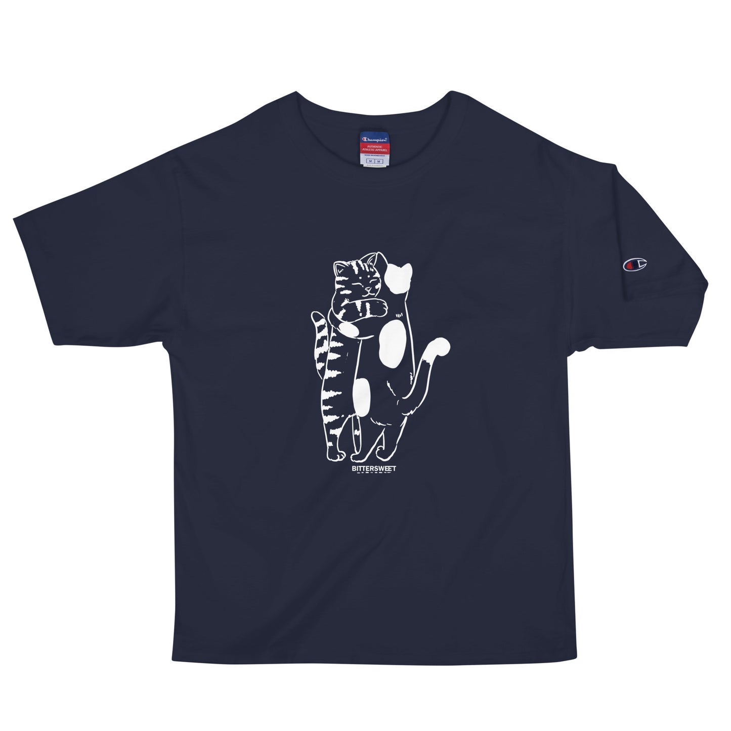 Little Hug Champion T shirt-Black