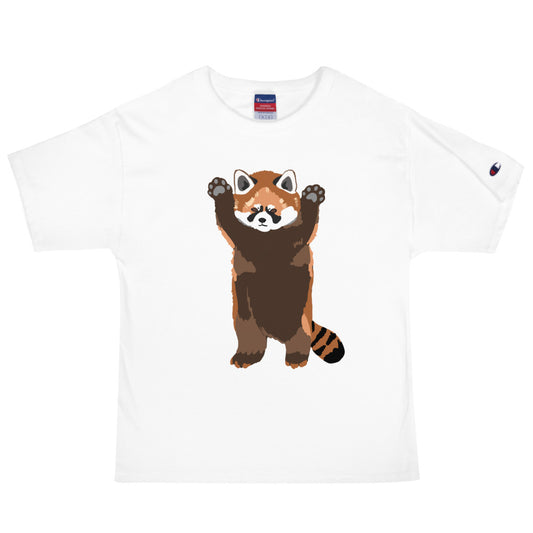 Surprised little panda X Champion