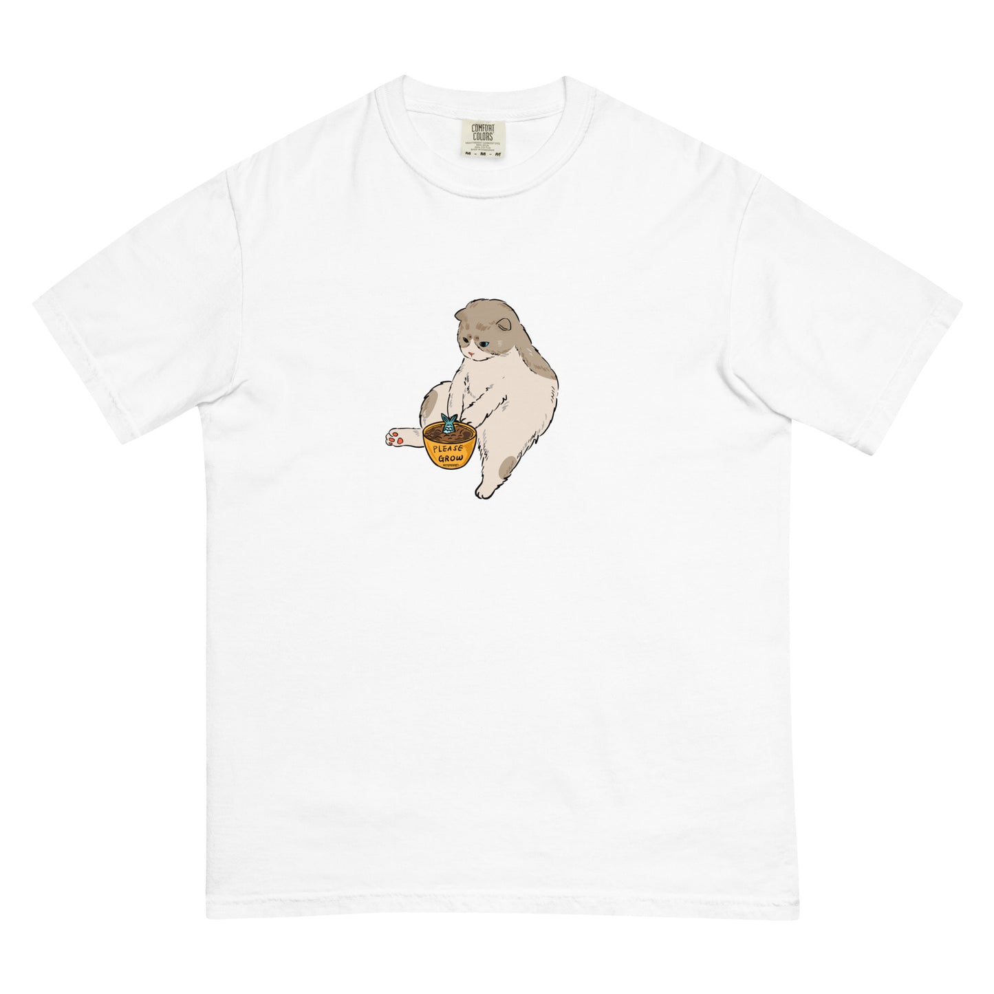 Spring blooms, Cat graphic T shirt, Streetwear