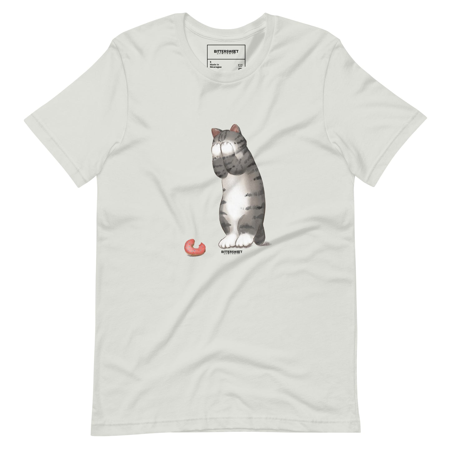 Oh my donut cat funny graphic tees