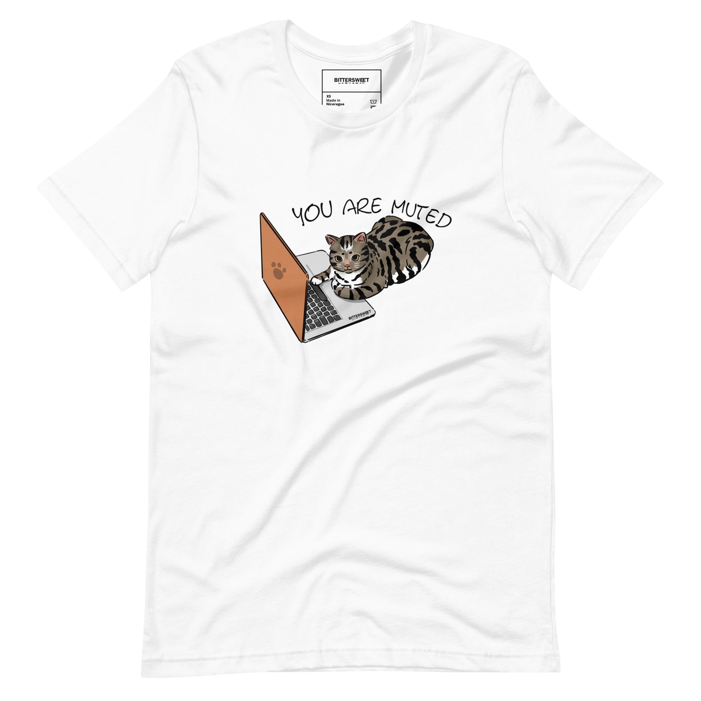 You are muted cat funny graphic T-shirt