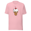 Ice cream needed funny cat Heavyweight Cotton Tee, Cat graphic tees