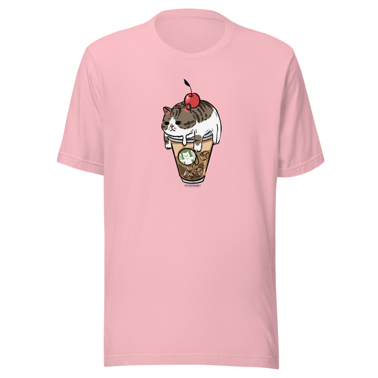 Coffee needed funny cat Heavyweight Cotton Tee, Cat graphic tees
