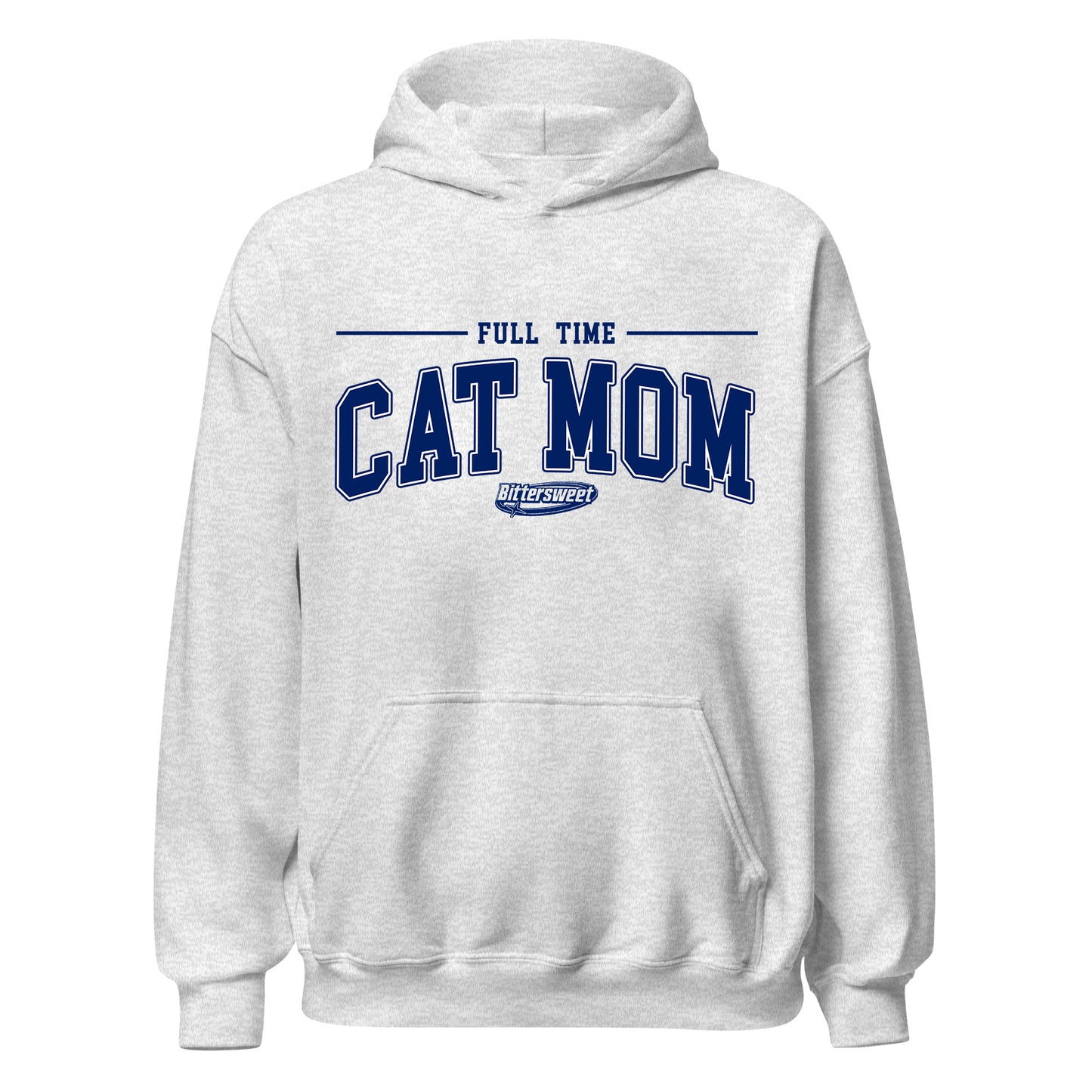 Cat Lover Hoodie – Unisex Heavyweight Graphic Sweatshirt | Bittersweet Illustration