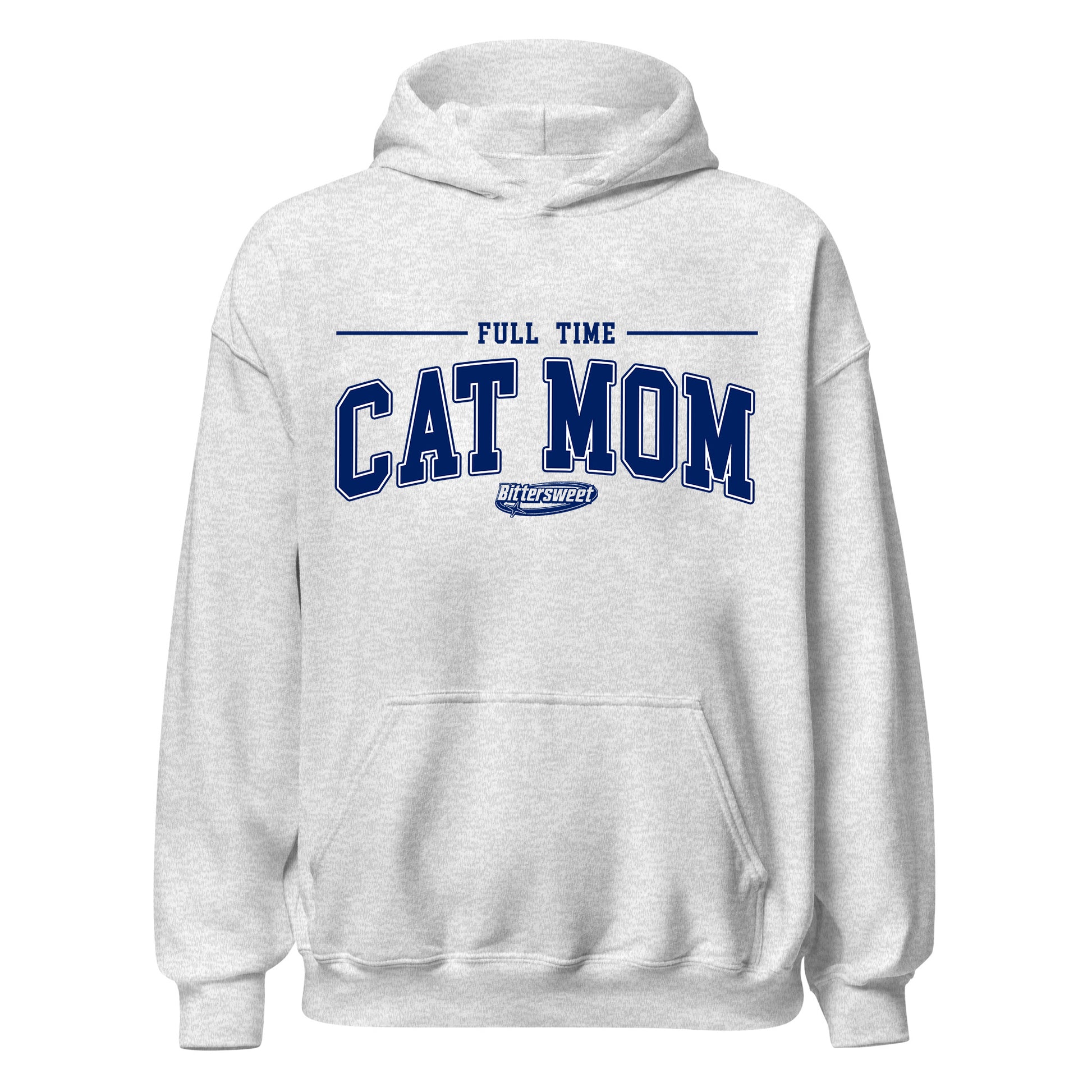 Cat Lover Hoodie – Unisex Heavyweight Graphic Sweatshirt | Bittersweet Illustration