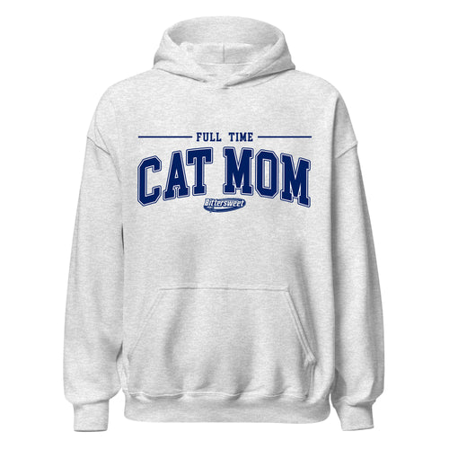 Cat Lover Hoodie – Unisex Heavyweight Graphic Sweatshirt | Bittersweet Illustration