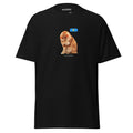 Orange Cat Crying Emoji Unisex Heavy Cotton Graphic T-Shirt