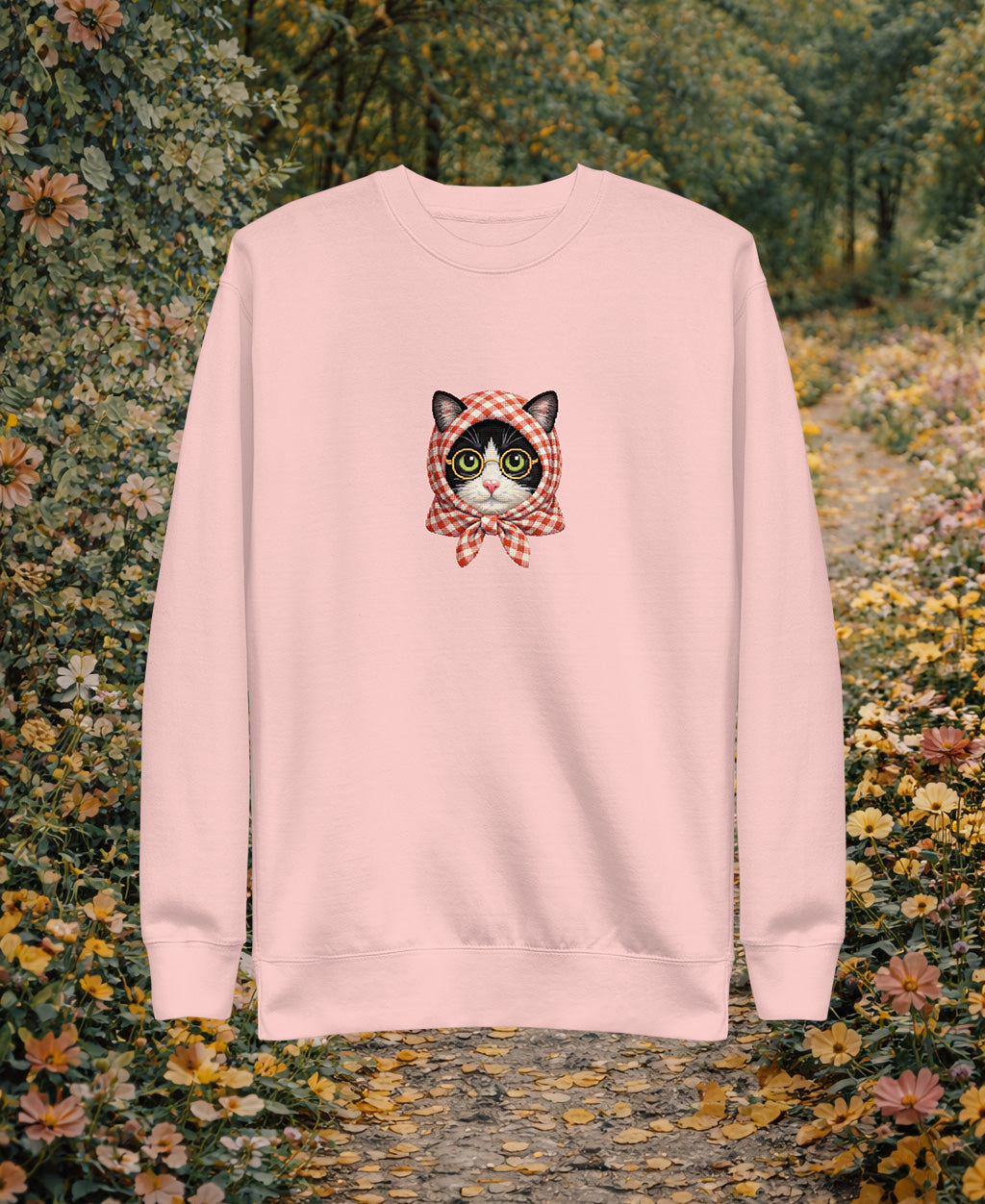 Vintage domestic cat Graphic Sweatshirt – Forest Green vintage sweatshirt | Heavy Cotton Comfort (Copy)