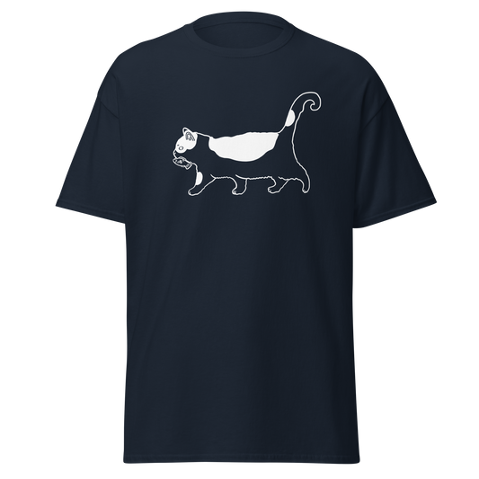 Simple cat T-shirt, funny cat t-shirt, heaveweight soft cotton T shirt