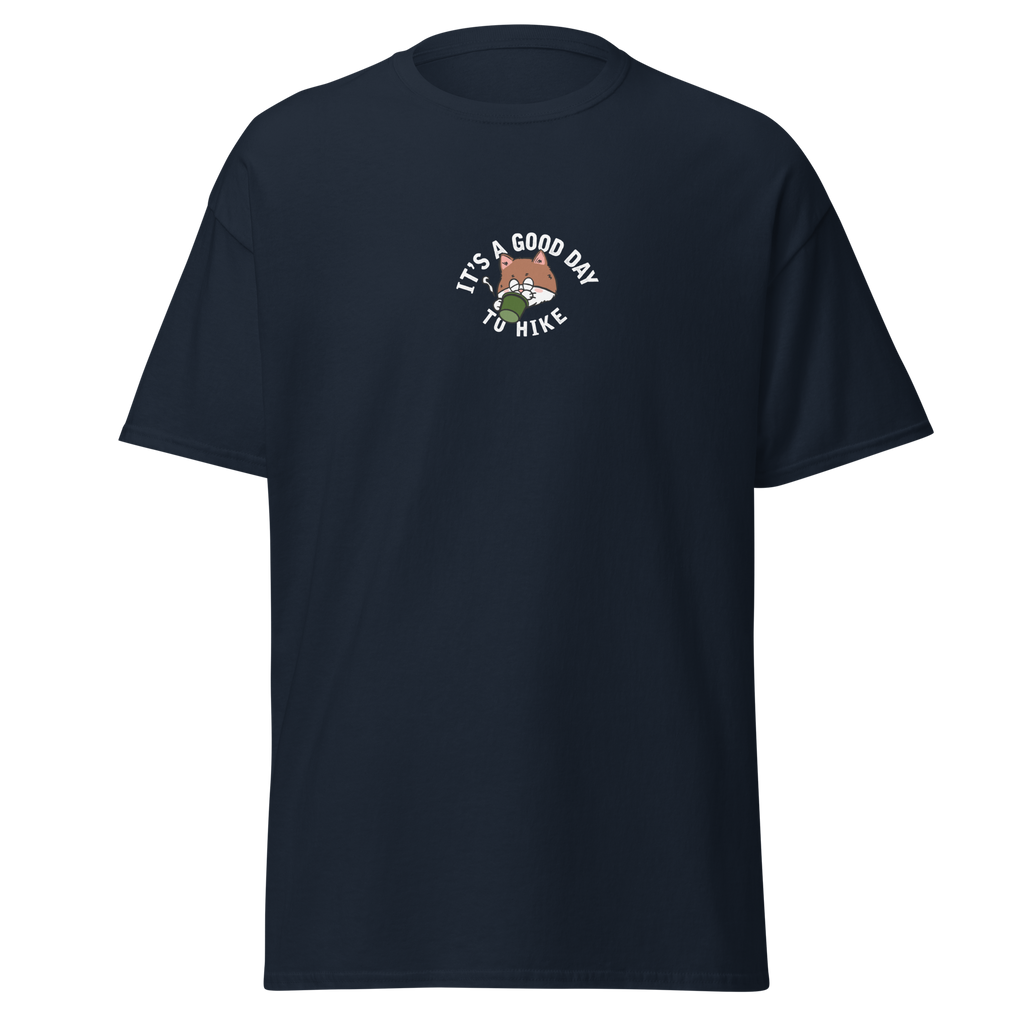 Hiking funny graphic tees, no bad trails just bad knees