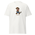 Meowdy funny western graphic tees, western cat cowboy graphic tee