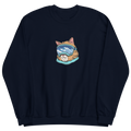 Snow day Ultra soft Heavyweight sweater, Cat graphic sweater