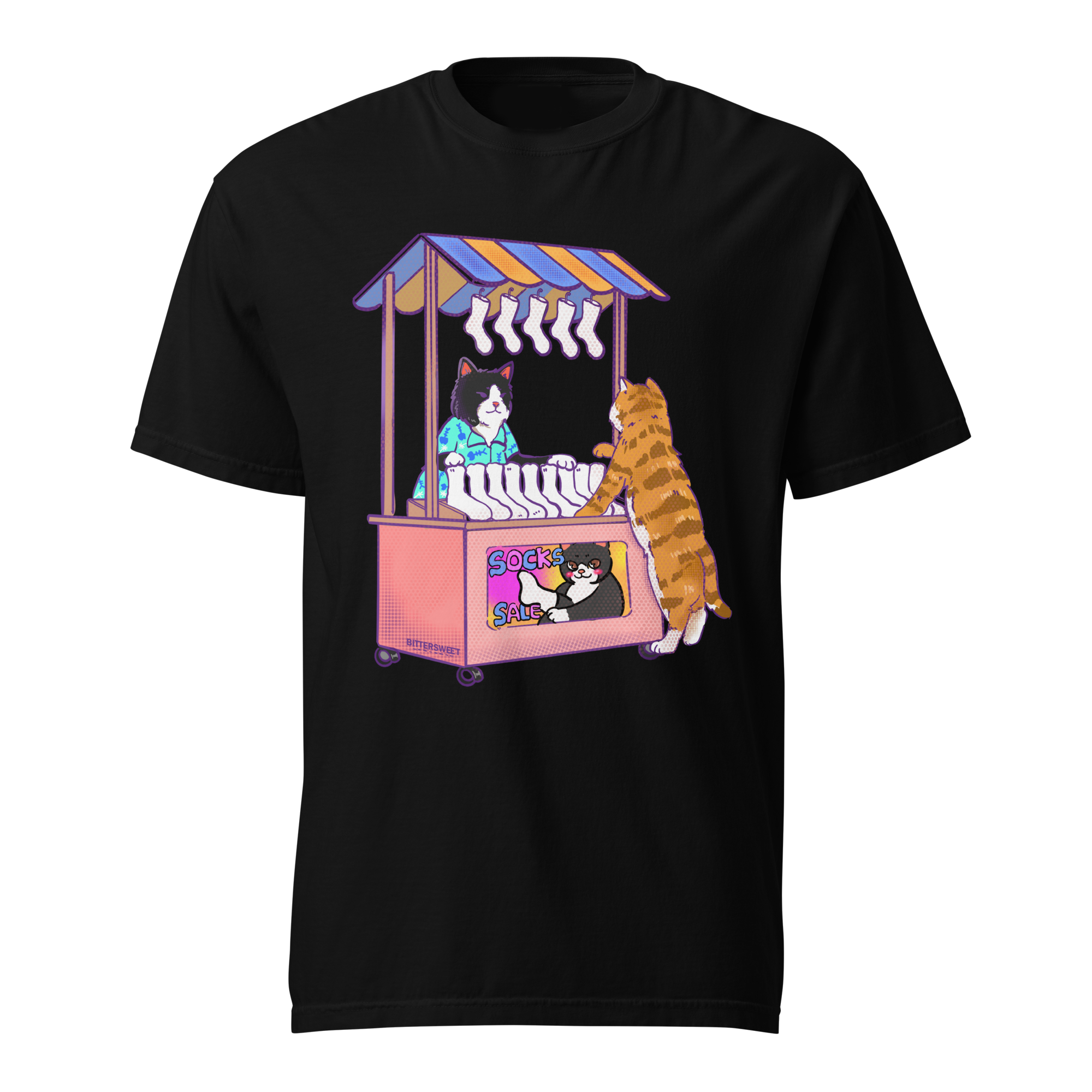 Unisex graphic T-shirt, Cat graphic T-shirt, Funny T-shirts*