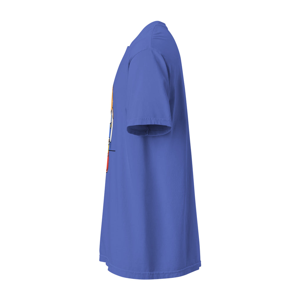 Unisex graphic T-shirt, Cat making coffee graphic T-shirt