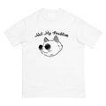 Unisex funny cat graphic T-shirt, No my problem graphic T-shirts*