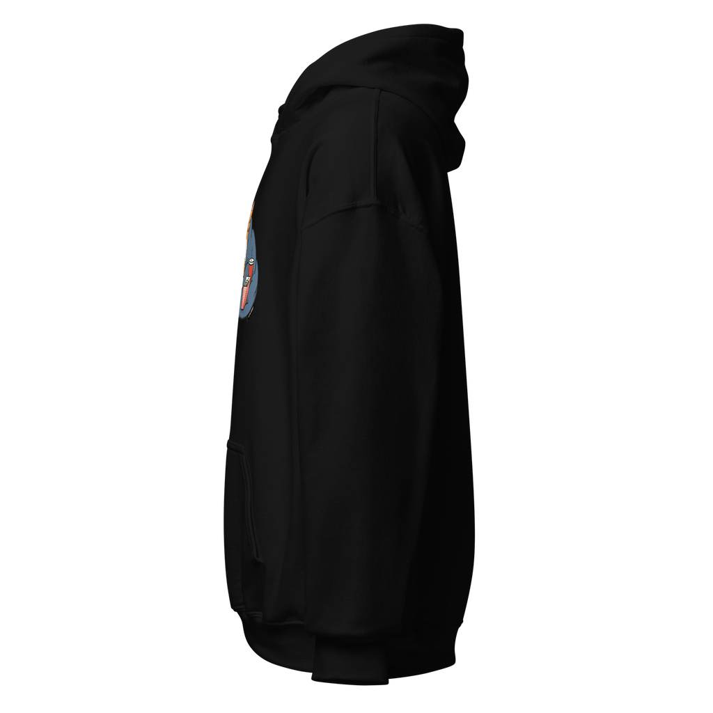 Cat Gaming Hoodie – Unisex Heavyweight Graphic Hoodie | Bittersweet Illustration