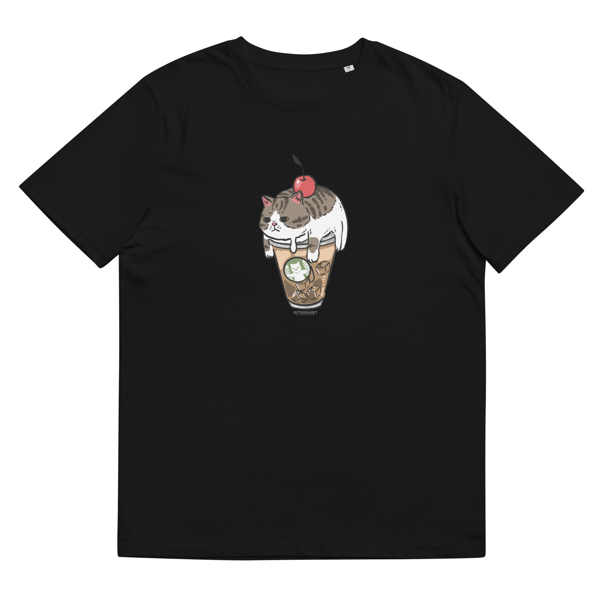 Coffee needed funny cat Heavyweight Cotton Tee, Cat graphic tees