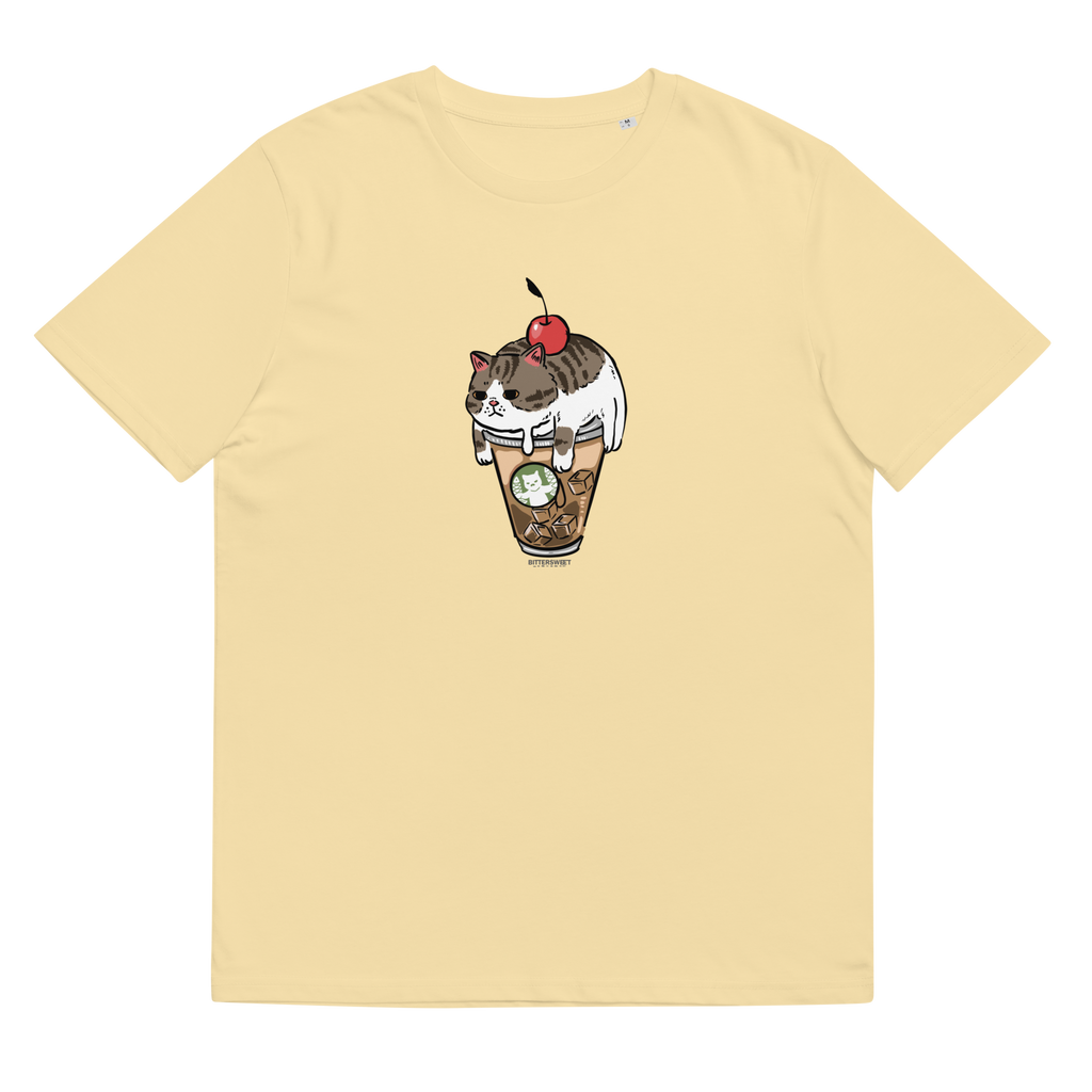 Coffee needed funny cat Heavyweight Cotton Tee, Cat graphic tees