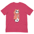 Pink Barbie Cat Graphic T-shirt