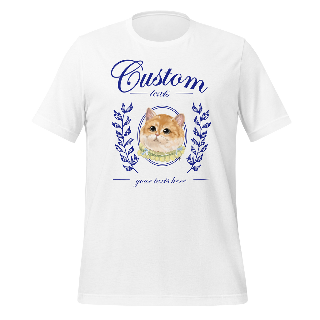 Customized pet portraits T-shirt