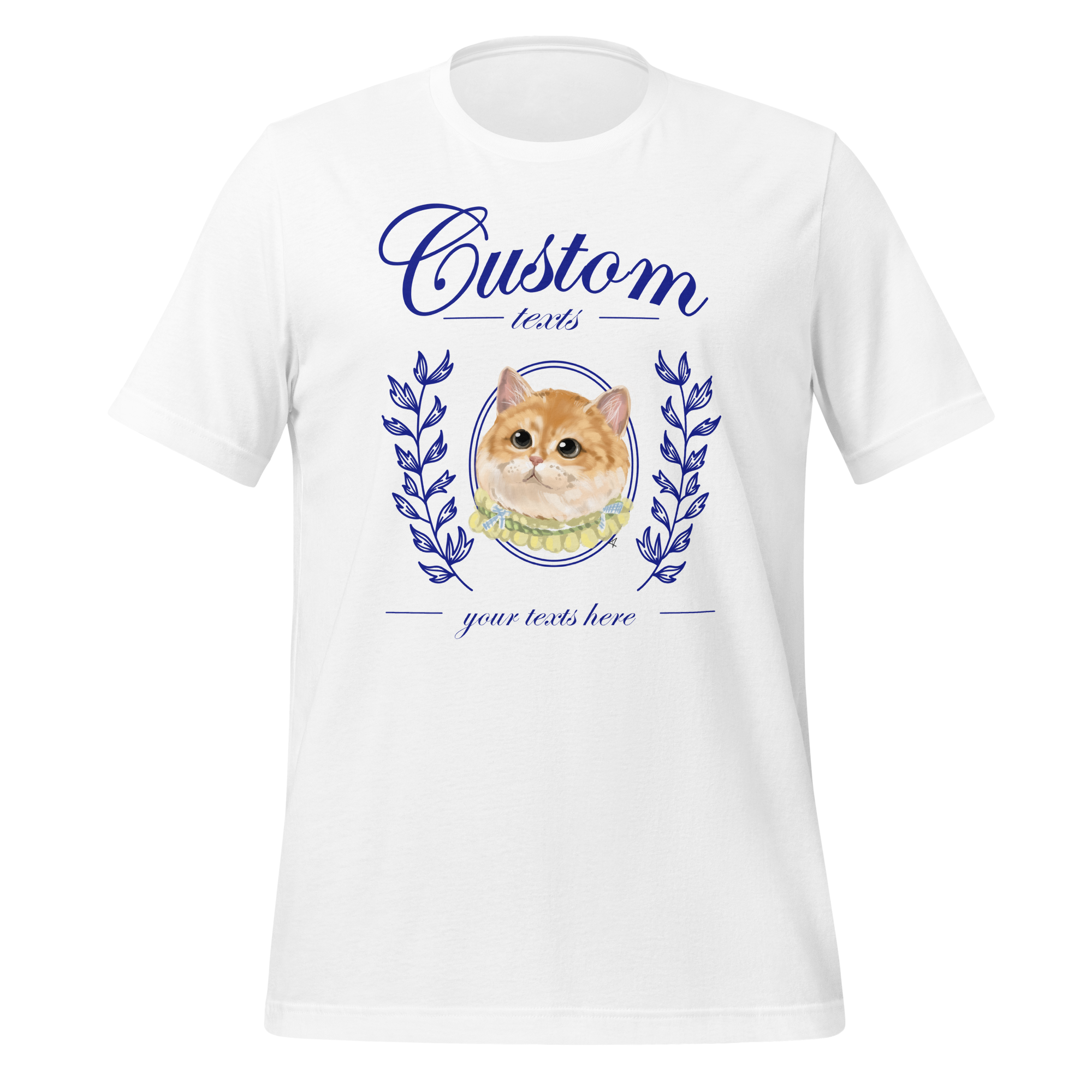 Customized pet portraits T-shirt