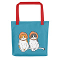 Don't talk to me I'm an orange Tote bag