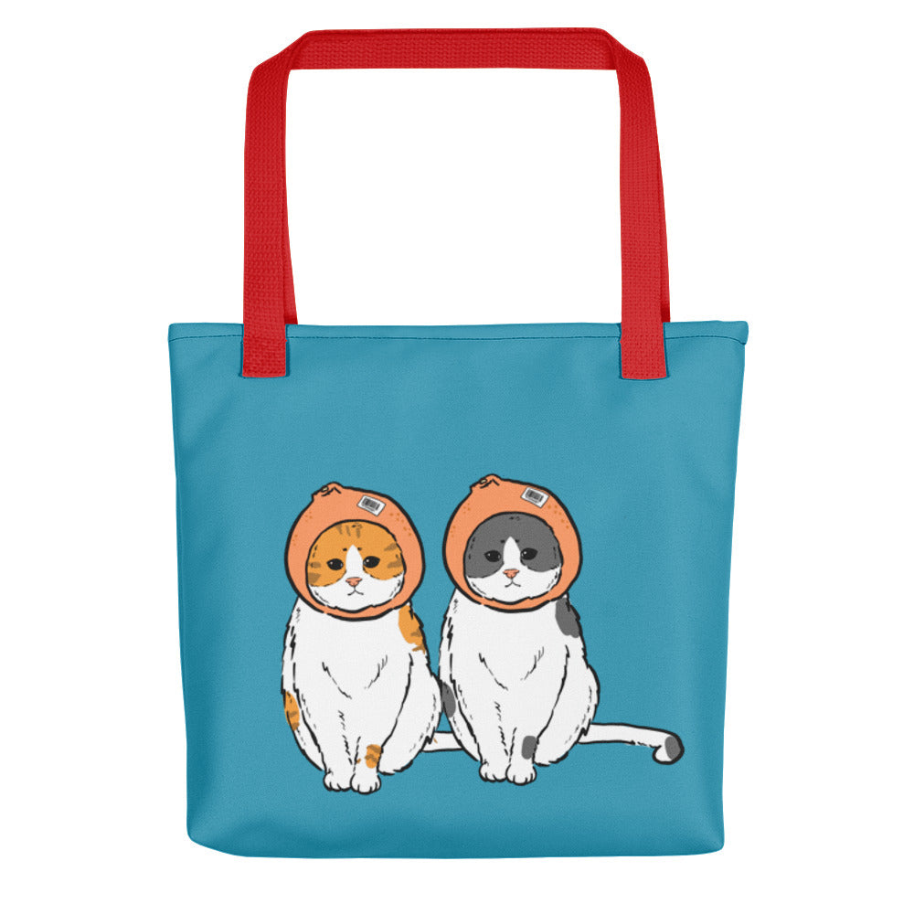 Don't talk to me I'm an orange Tote bag