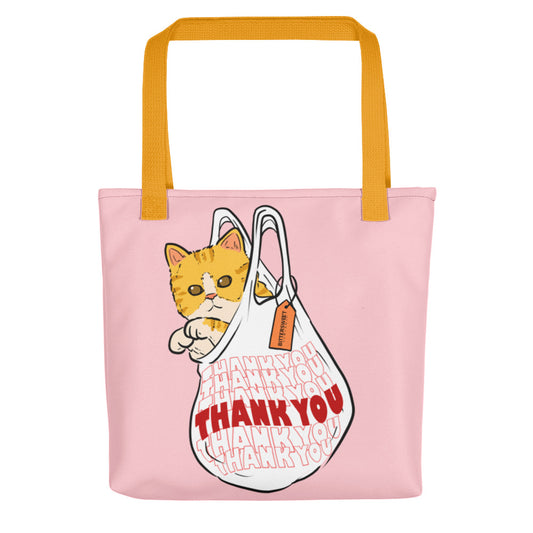 Thank you kitty saved me Tote bag