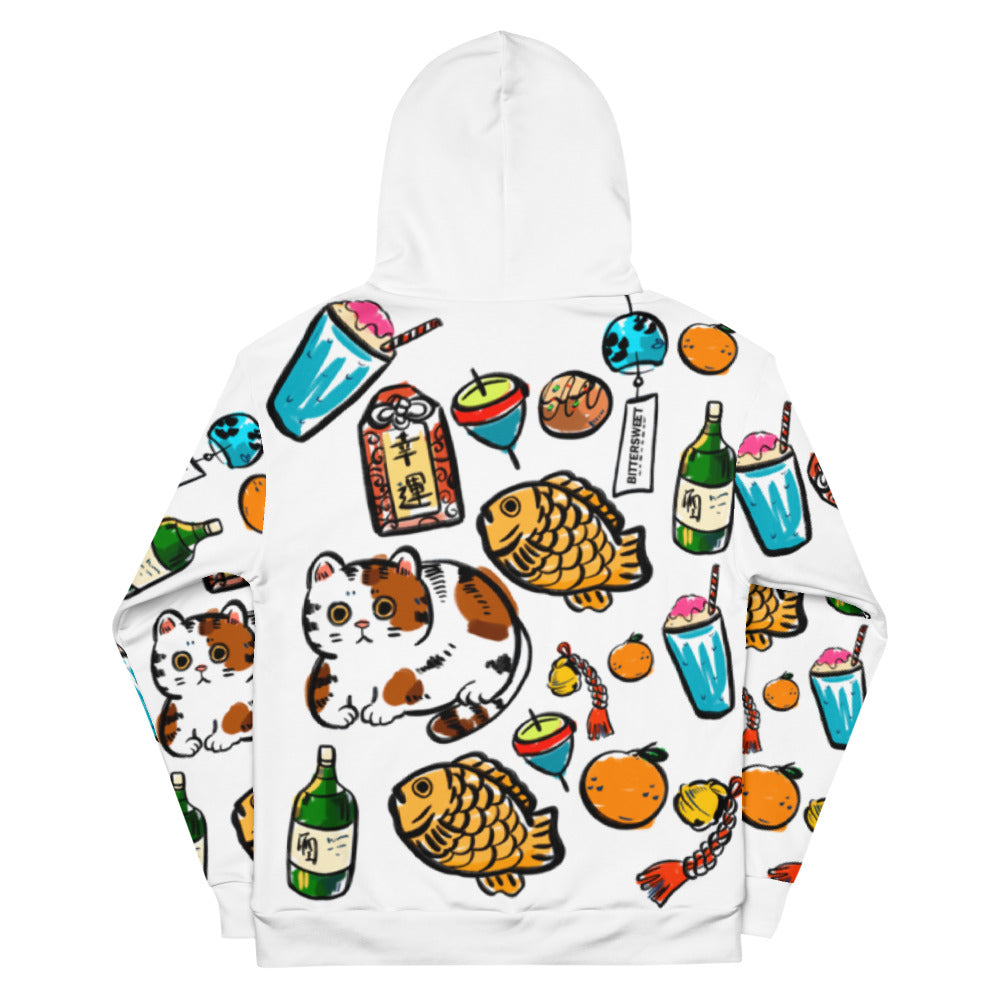 Natsu-Matsuri Fleece Unisex hoodie (Color )