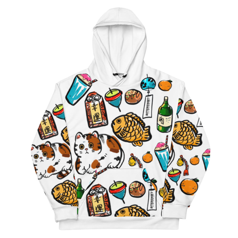 Natsu-Matsuri Fleece Unisex hoodie (Color )
