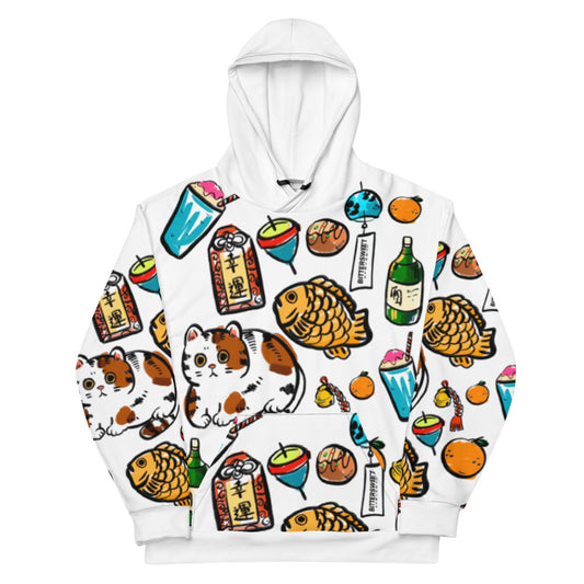 Natsu-Matsuri Fleece Unisex hoodie (Color )