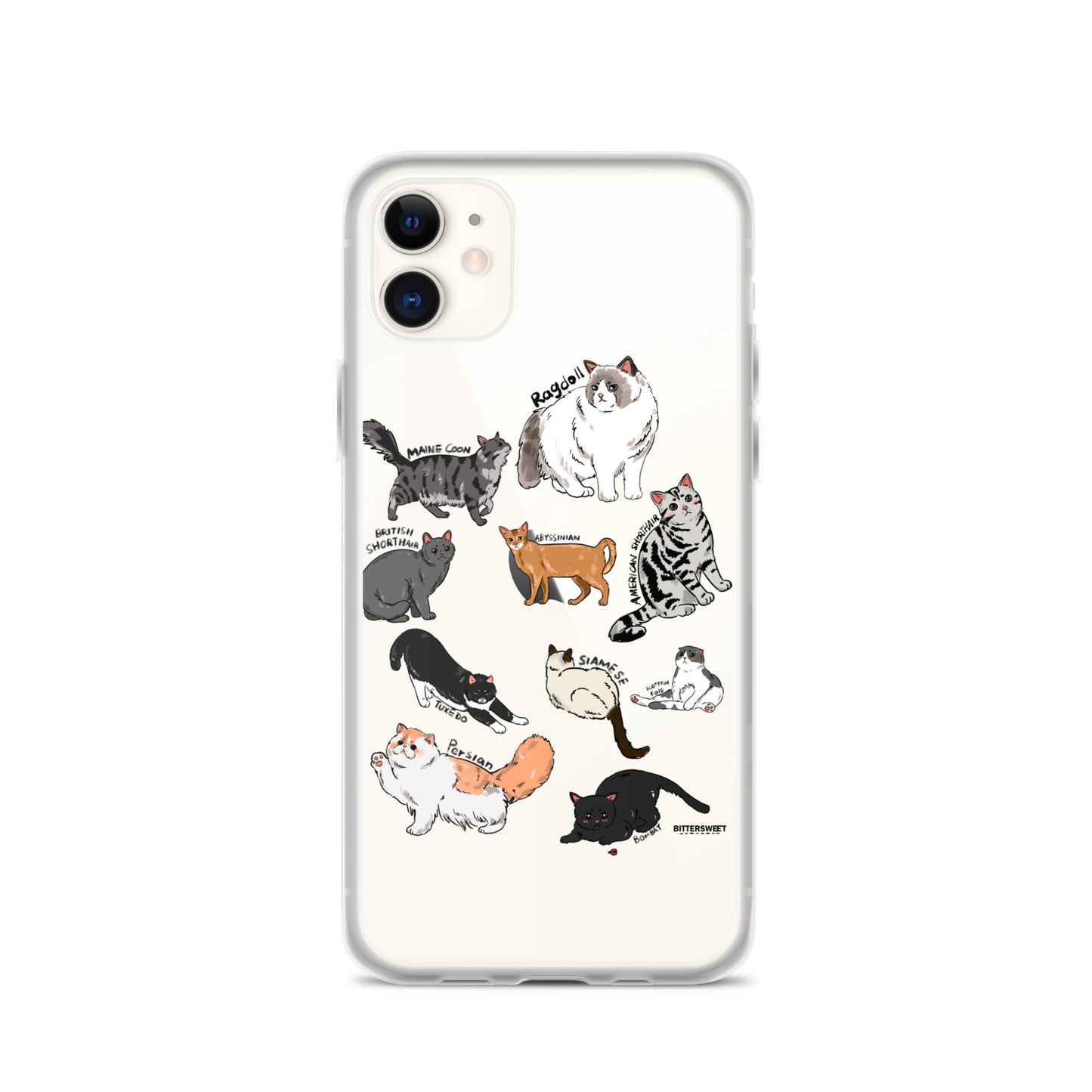 kitty collection iphone case, iphone 7-14 available