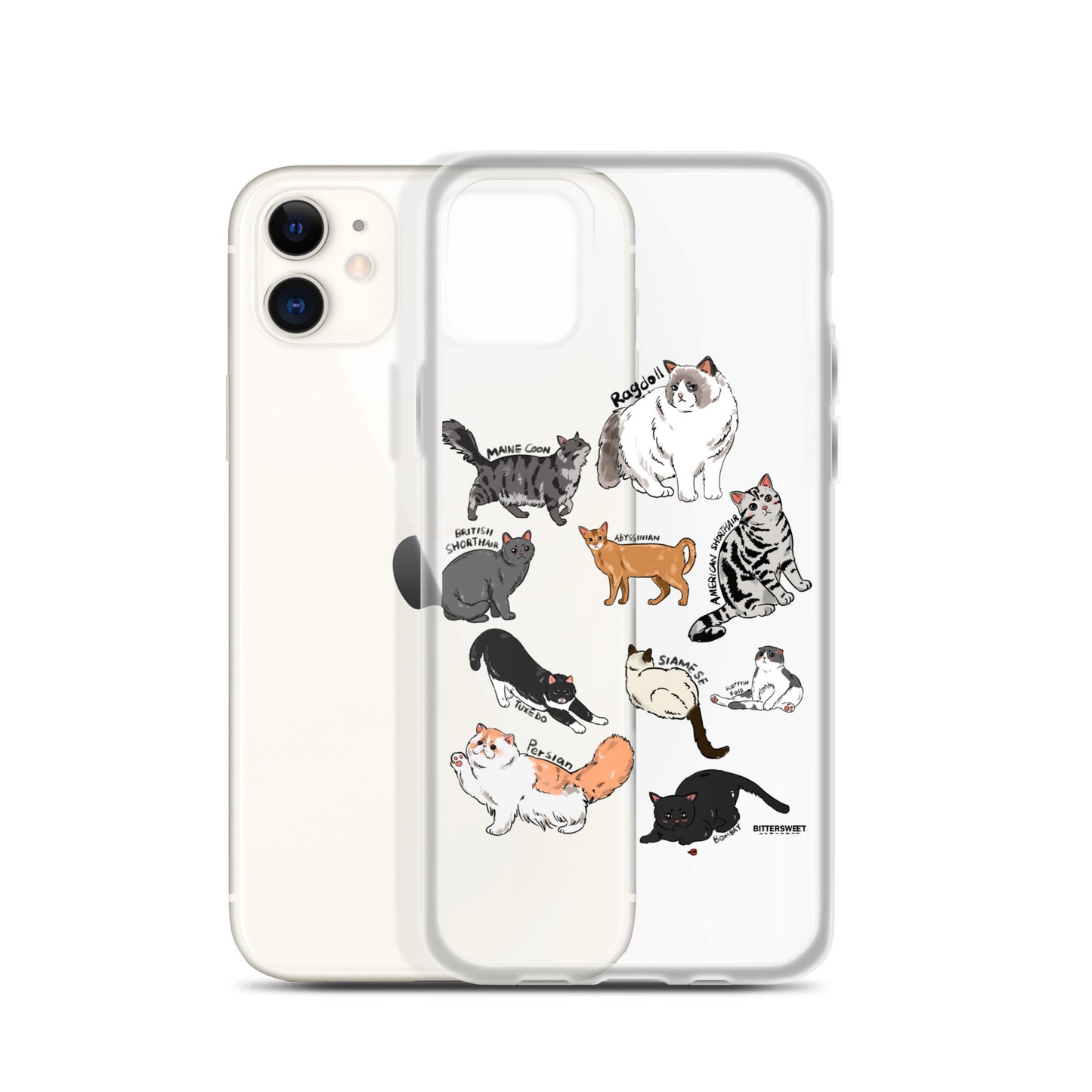 kitty collection iphone case, iphone 7-14 available