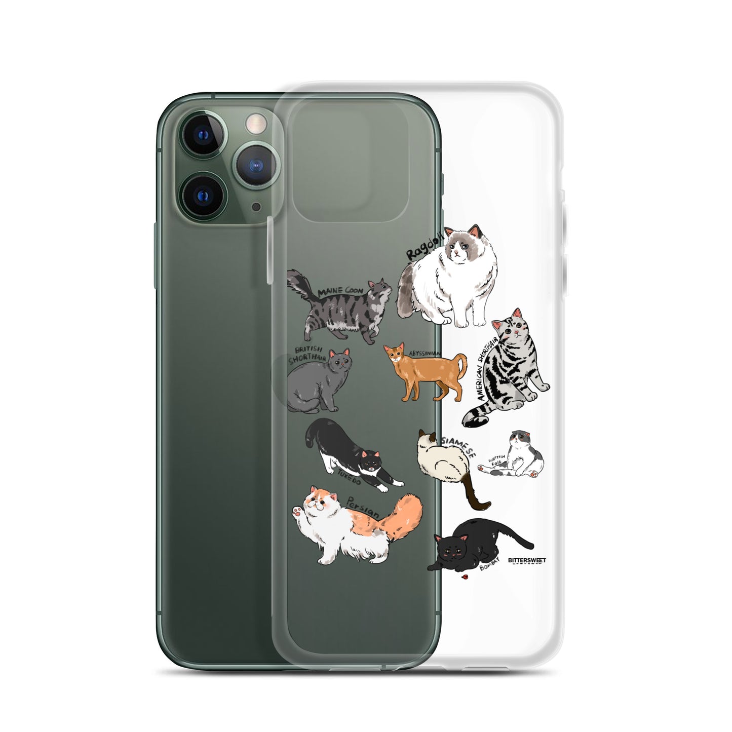 kitty collection iphone case, iphone 7-14 available