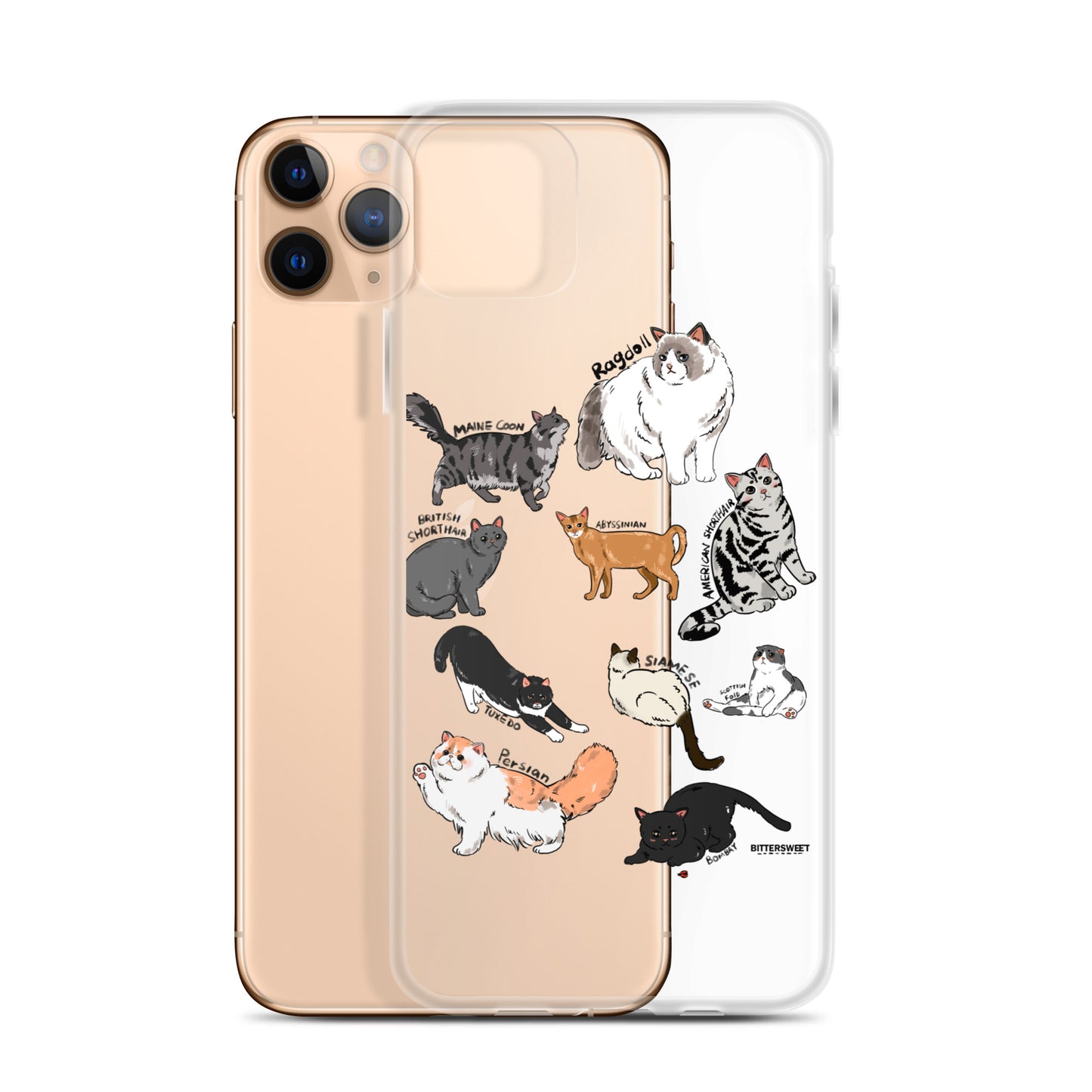 kitty collection iphone case, iphone 7-14 available