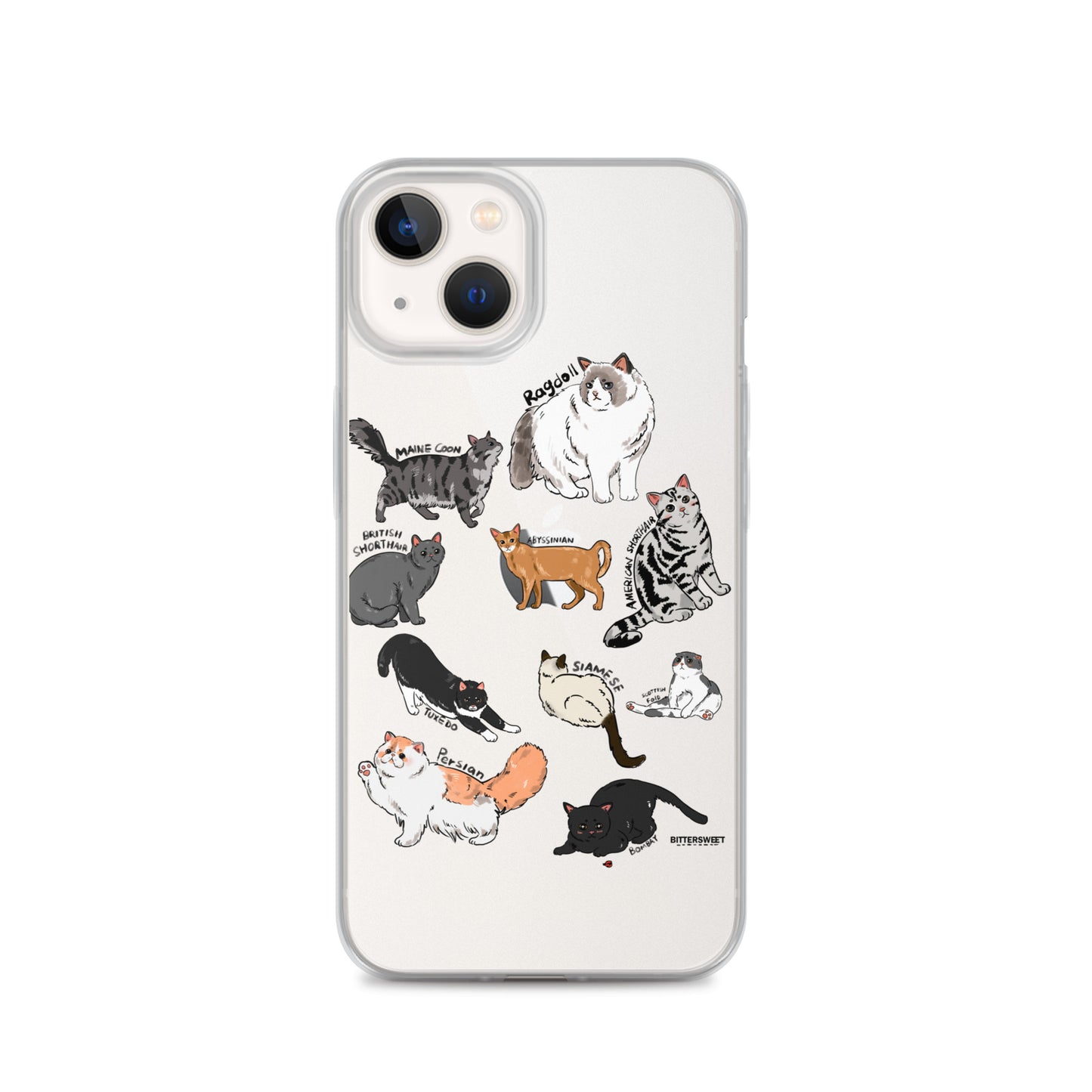 kitty collection iphone case, iphone 7-14 available