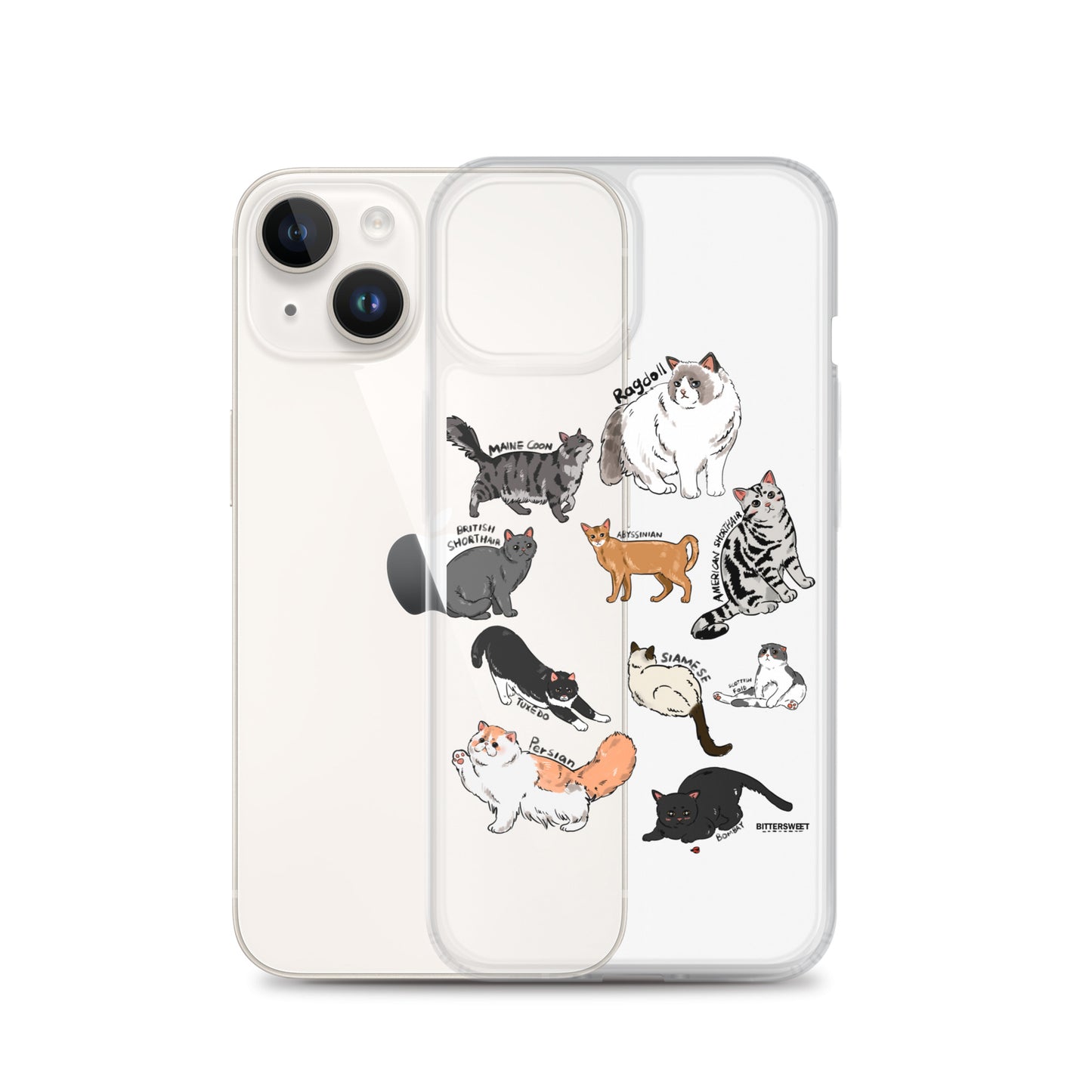 kitty collection iphone case, iphone 7-14 available