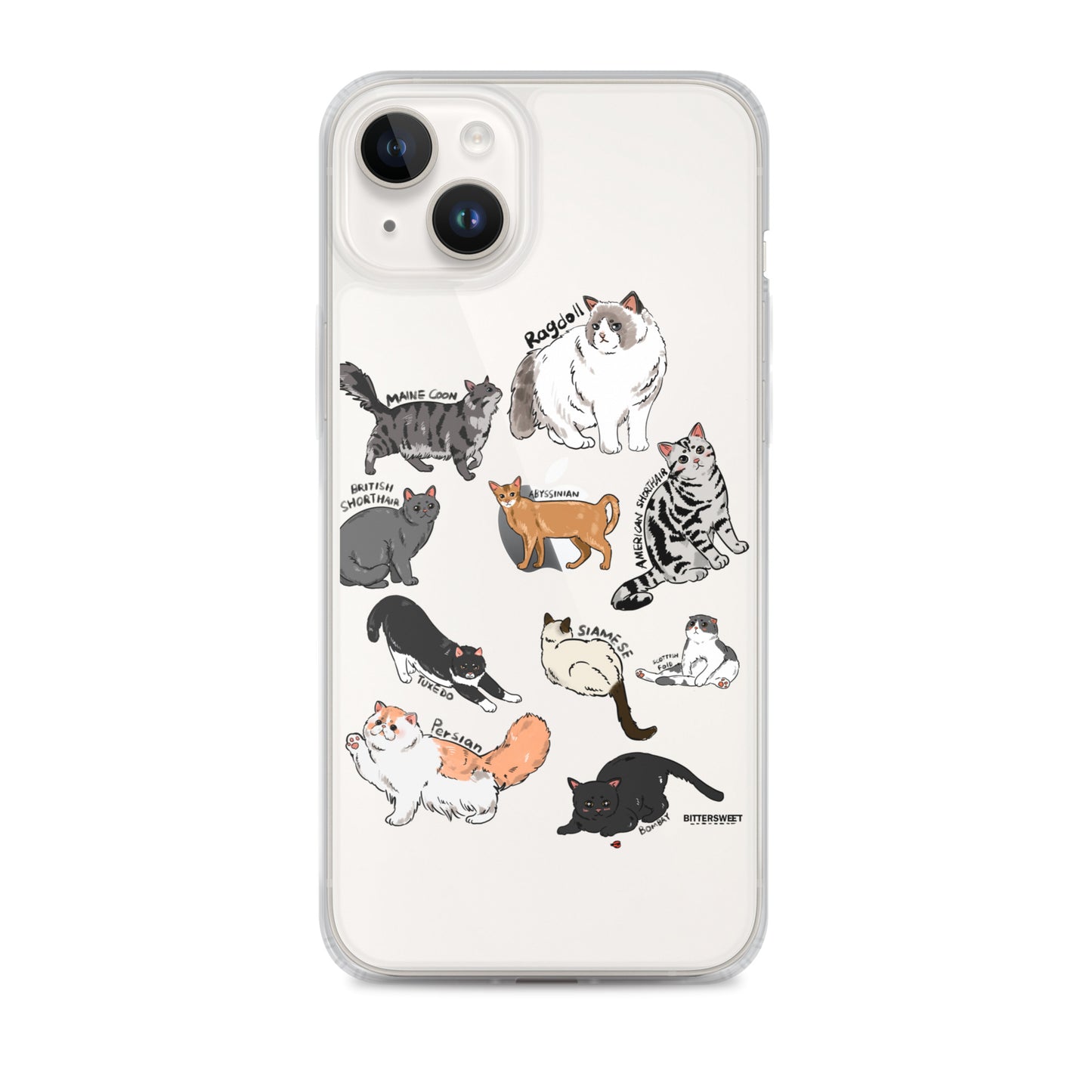 kitty collection iphone case, iphone 7-14 available