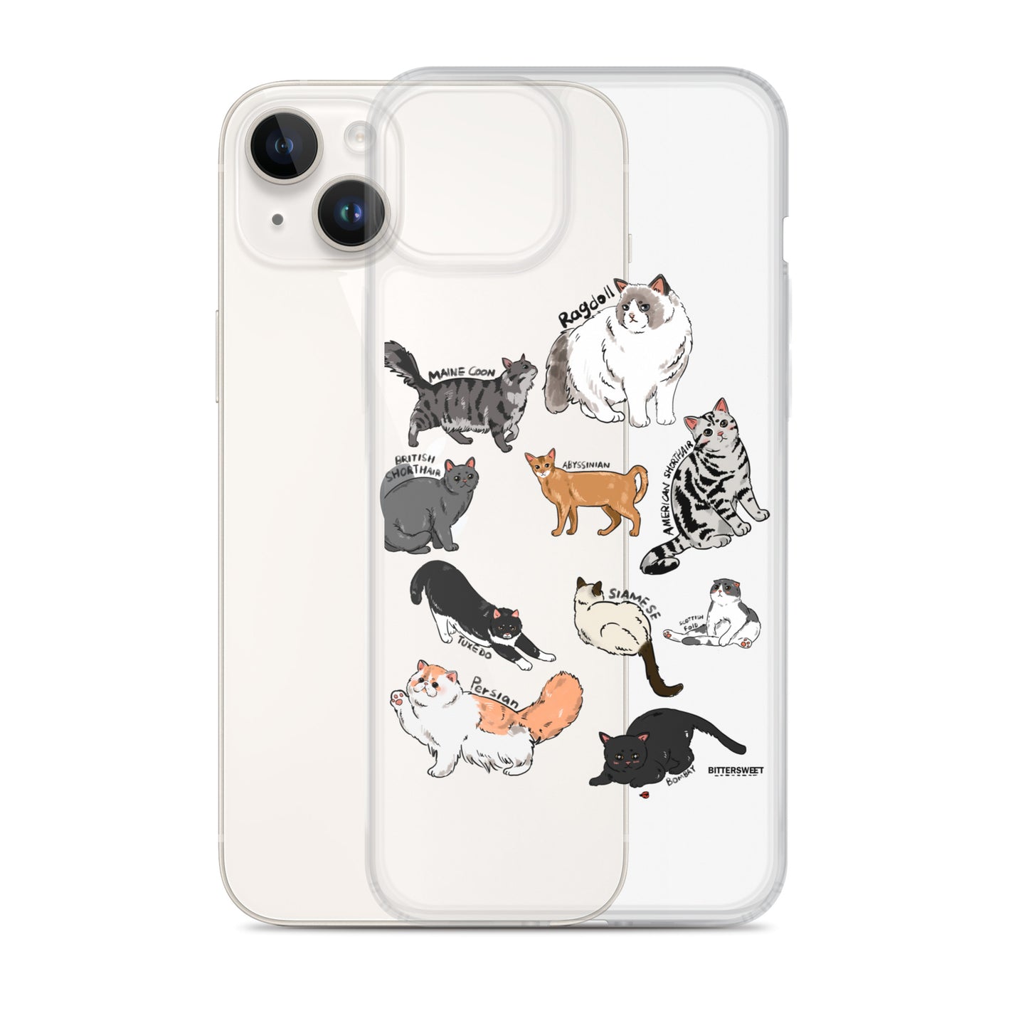 kitty collection iphone case, iphone 7-14 available