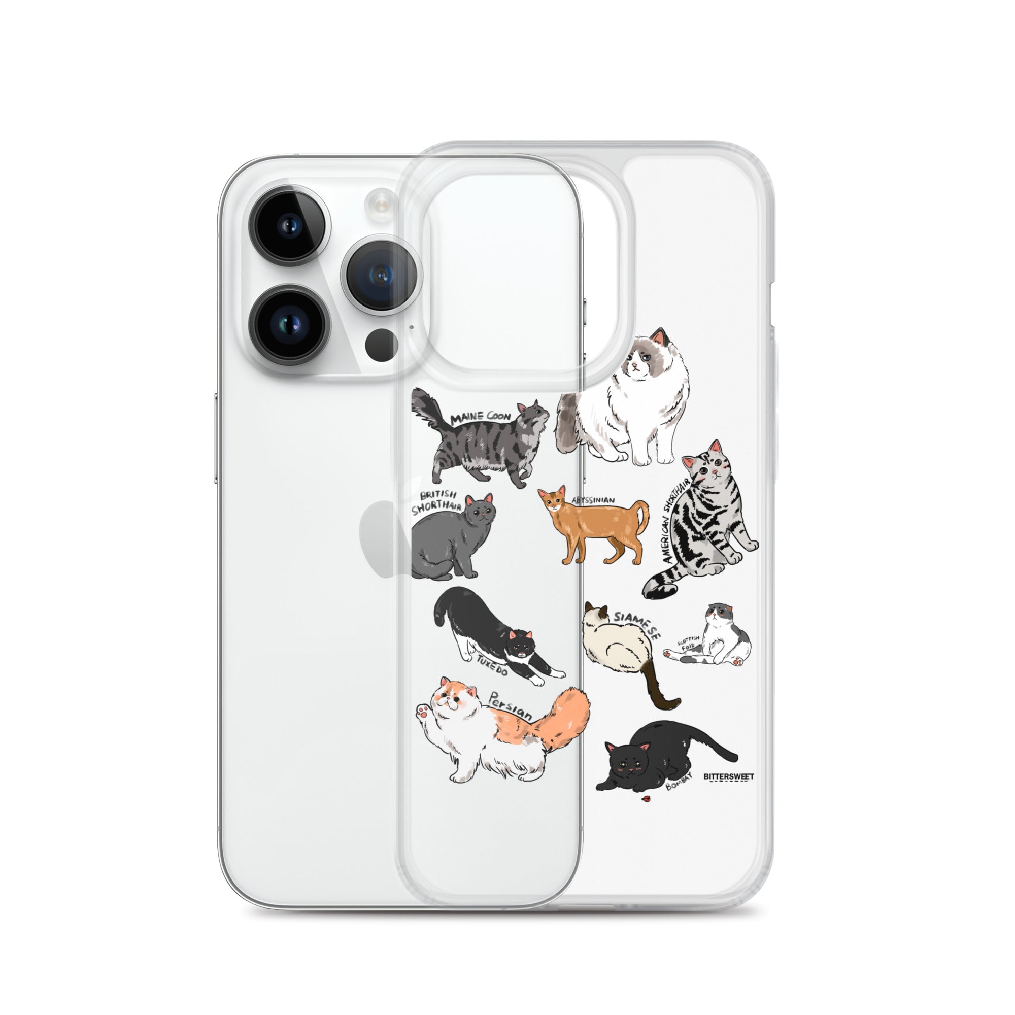 kitty collection iphone case, iphone 7-14 available