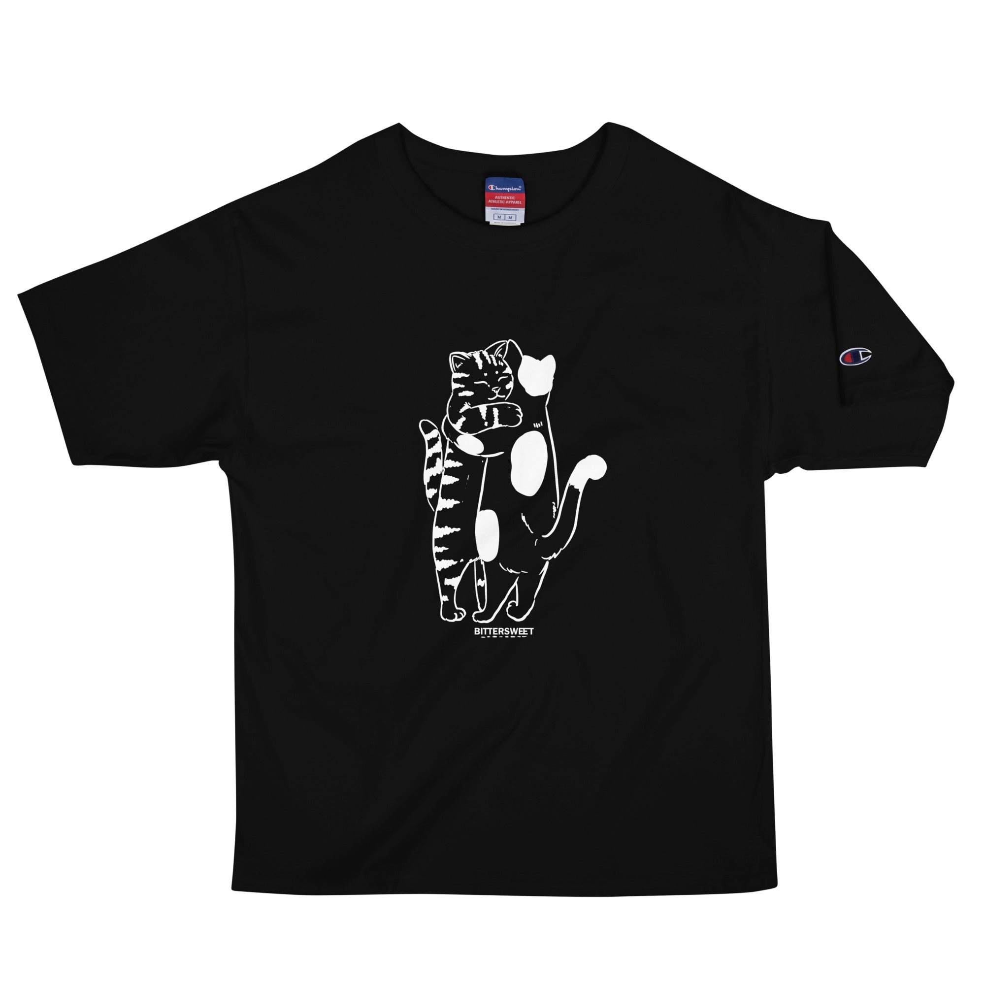 Little Hug Champion T shirt-Black