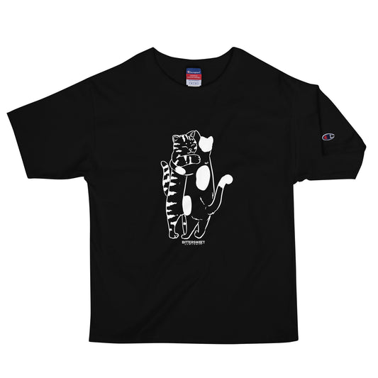 Little Hug Champion T shirt-Black