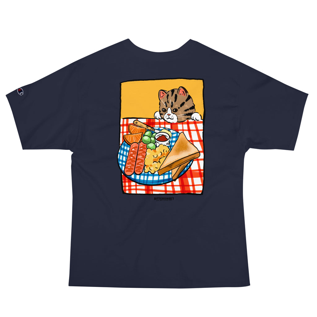 My brunch shirt , Cat graphic Champion T-shirt