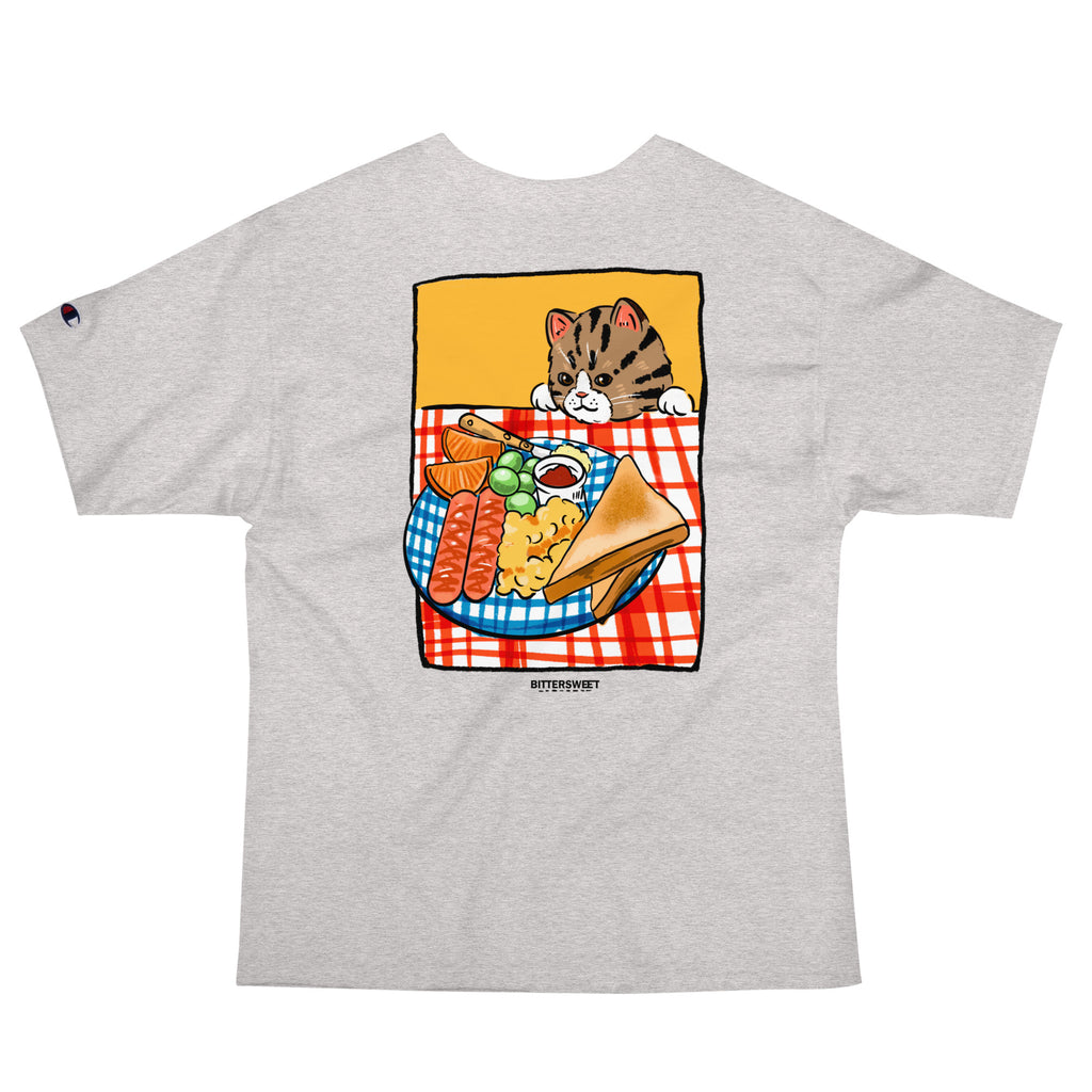 My brunch shirt , Cat graphic Champion T-shirt