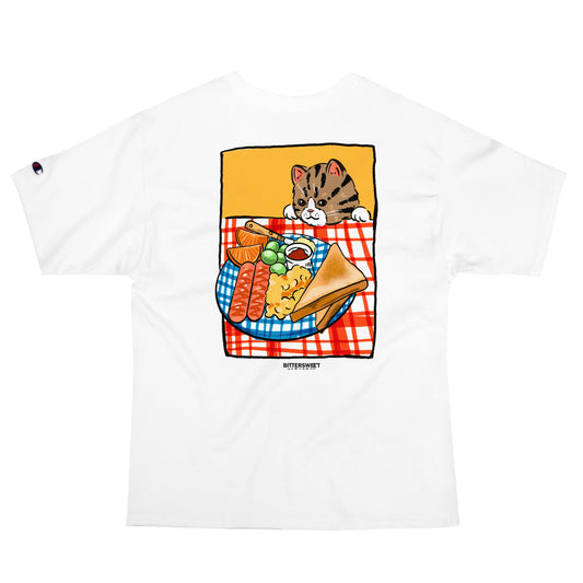 My brunch shirt , Cat graphic Champion T-shirt