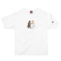 Chillin' with homie X Champion base T shirt