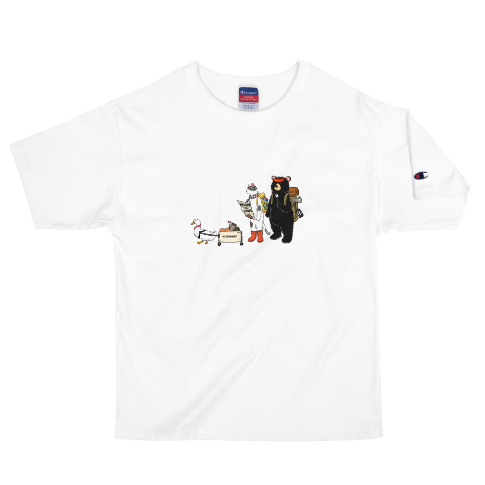 Field trip to Mars / Champion T shirt