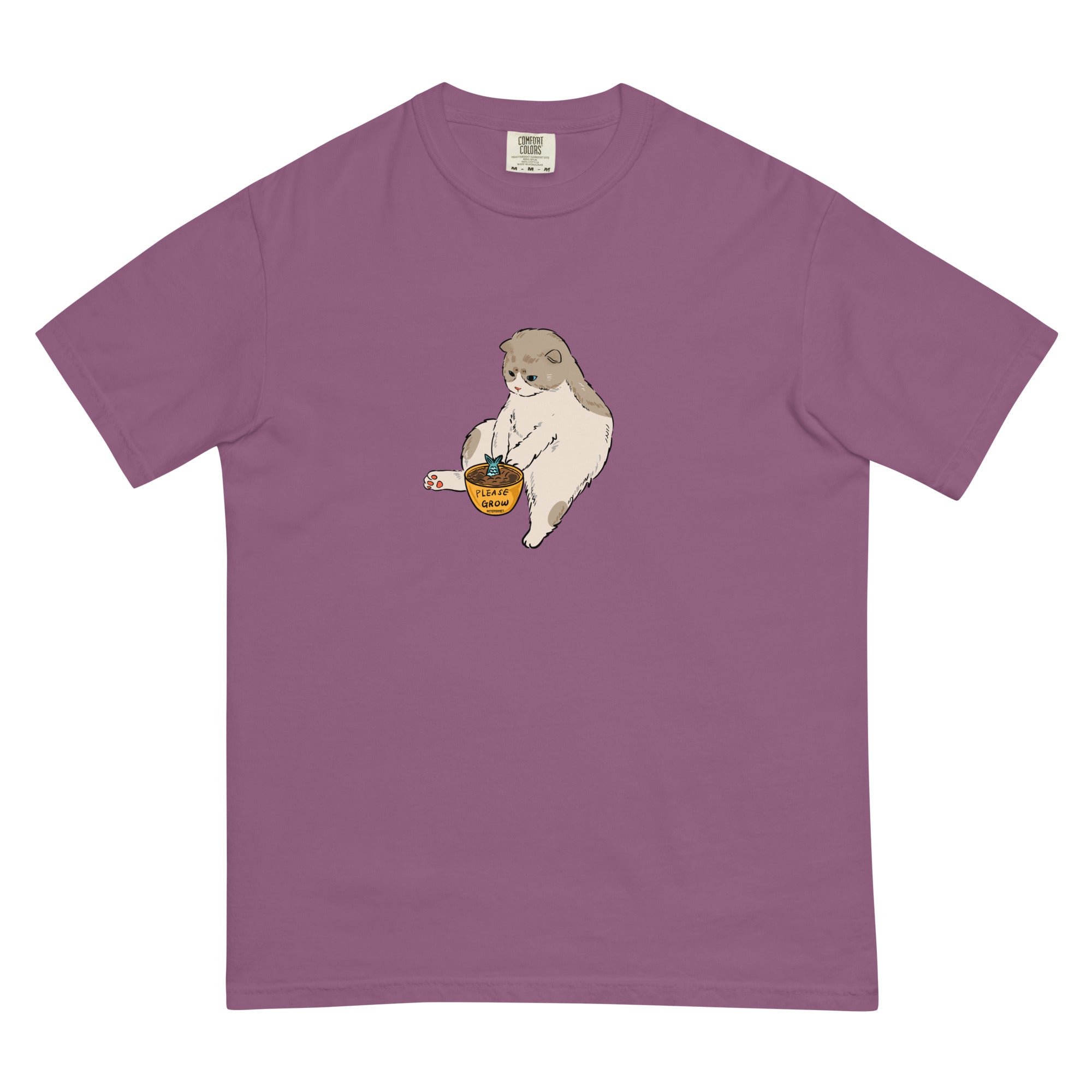 Spring blooms, Cat graphic T shirt, Streetwear