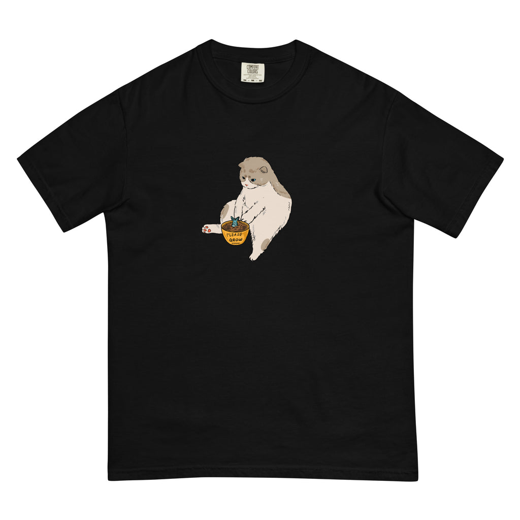 Spring blooms, Cat graphic T shirt, Streetwear